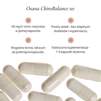 Osana ChiroBalance, kapsułki twarde, 60 szt.