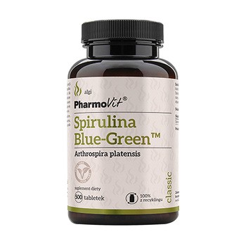 Spirulina Blue-Green, tabletki, 500 szt.