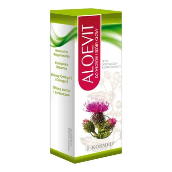 Aloevit płyn odżywczo-wzmacniający do włosów 100ml [KOSMED]