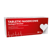 Tabletki nasercowe Herbapol Wrocław, 15,7 mg, tabletki drażowane, 30 szt.