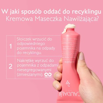 Caudalie VinoHydra, kremowa maska nawilżająca, 75 ml
