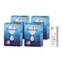 Zestaw 4x Bebilon 4 Pronutra-Advance, mleko modyfikowane w proszku, 1100 g + Emolium krem przeciw odparzeniom 75, ml