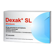 Dexak SL, 25 mg, granulat do sprządzania roztworu doustnego w saszetkach, 20 szt. (import równoległy, Delfarma)
