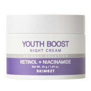 Skin627 Youth Boost, odmładzający krem na noc z retinolem i niacynamidem, 50 g https://azcdn.doz.pl/image/d/product/185ecee7-scale-180x180.png