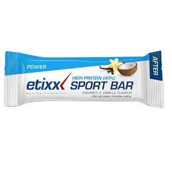 Etixx High Protein Sport Bar, baton, coconut & vanilla, 50 g
