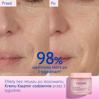 Caudalie Resveratrol-Lift, krem kaszmir liftigujący na dzień, 50 ml