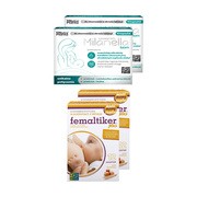 alt Zestaw 2x Femaltiker Plus, smak karmelowy, saszetki, 12 szt. + 2x Milanella biom, kapsułki, 15 szt.
