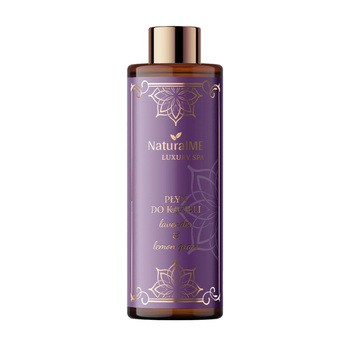 NaturalME Luxury SPA, płyn do kąpieli, lavender & lemongrass, 250 ml