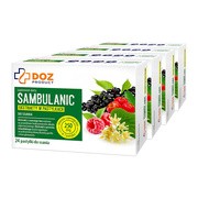 Zestaw 4 x DOZ Product Sambulanic        