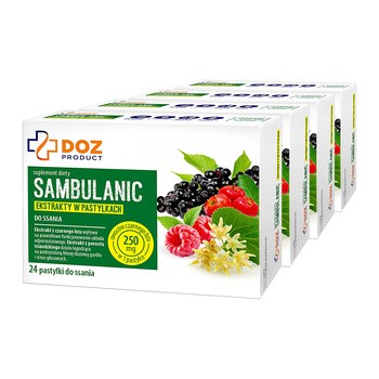 Zestaw 4 x DOZ Product Sambulanic