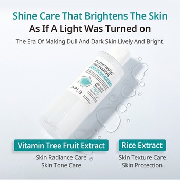 APLB Glutathione Niacinamide Cleansing Water, woda micelarna z gluatationem i niacynamidem, 160 ml