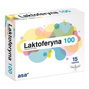 Laktoferyna 100, kapsułki, 15 szt.