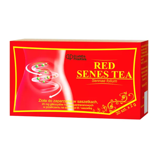 Red Senes Tea (Red-Slim Tea) zioła do zaparzania 2g 30 szt. [Elanda Pharma]