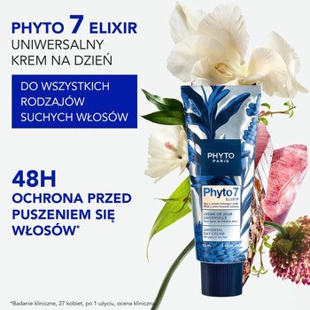 Phyto 7 Elixir, uniwersalny krem do włosów na dzień, 50 ml