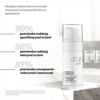 Eeny Meeny, wygładzająco-napinający krem pod oczy, 15 ml