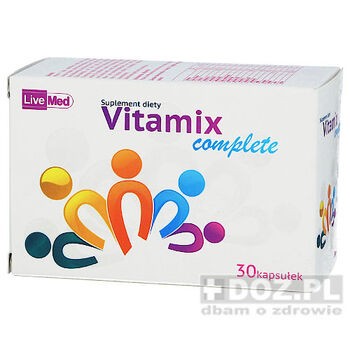 Vitamix complete, kapsułki, LiveMed, 30 szt
