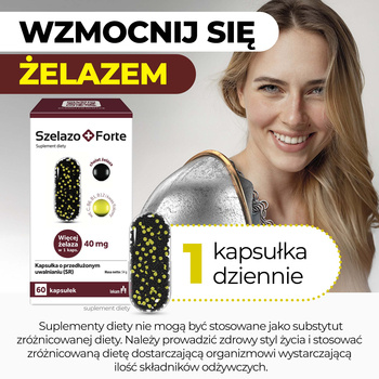 Szelazo + Forte, kapsułki o przedłużonym uwalnianiu, 60 szt.