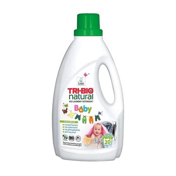 Tri-Bio, naturalny ekologiczny płyn do prania ubranek dziecięcych, 940 ml