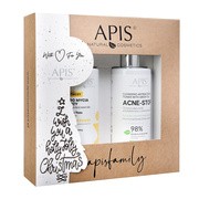 Apis, Zestaw Świąteczny, Ceramide Power odżywczy żel do mycia twarzy, 300 ml + Acne-Stop oczyszczający tonik z zieloną herbatą, 300 ml https://azcdn.doz.pl/image/d/product/c156f487-scale-180x180.png