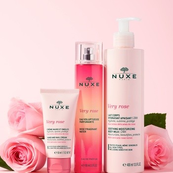 Nuxe Very Rose, nawilżające mleczko do ciała, 400 ml