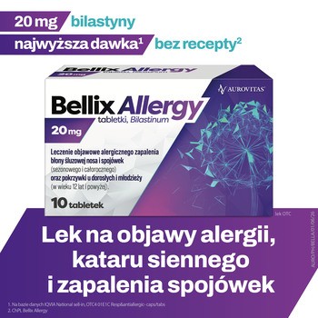 Bellix Allergy, 20 mg, tabletki, 10 szt.