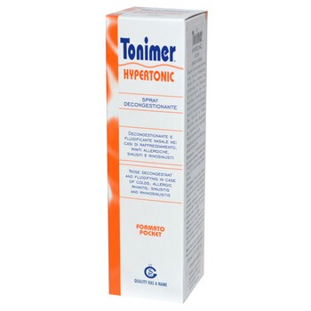 Tonimer Hypertonic, spray, do nosa, 30 ml