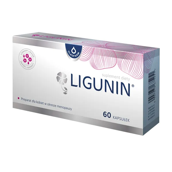 Lignany lniane 50 mg 60 kapsułek [Oleofarm]