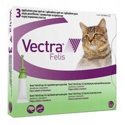 Vectra Felis, roztwór dla kotów 0,6-10kg na pchły i kleszcze, pipety, 3 szt. https://azcdn.doz.pl/image/d/product/8c525e60-scale-180x180.png