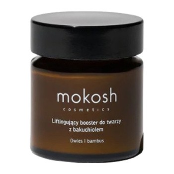 Mokosh, liftingujący booster do twarzy z bakuchiolem, owies i bambus, 30 ml