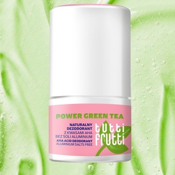 Farmona Tutti Frutti #PowerGreenTea, dezodorant kwasowy AHA, bez soli aluminium, 50 ml