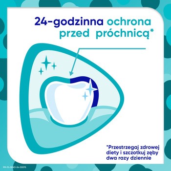 Sensodyne Proszkliwo Junior, pasta do zębów chroniąca szkliwo do zębów mlecznych i stałych 6-12 lat, z fluorem, 75 ml