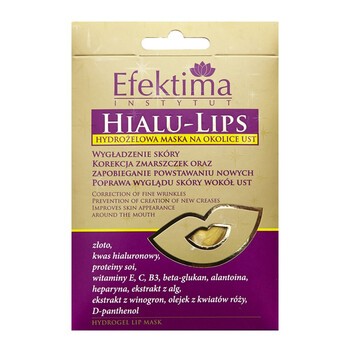 Efektima Hialu-Lips, hydrożelowa maska na okolice ust, 1 szt.