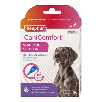 Beaphar Canicomfort Spot-on, 3 pipety x 1ml