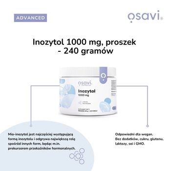 Osavi Inozytol 1000 mg, proszek, 240 g