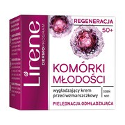 Lirene Dermoprogram Regeneracja, wygładzający krem przeciwzmarszczkowy 50+, 50 ml
