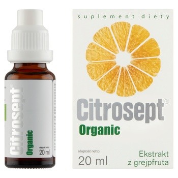 Citrosept Organic, krople, 20 ml