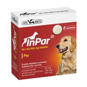 InPar 50/144/200 mg, tabletki dla psów, 6 szt. https://azcdn.doz.pl/image/d/product/88db0e38-scale-180x180.png