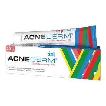 Acne-Derm, żel przeciwtrądzikowy i wybielający, 20 g