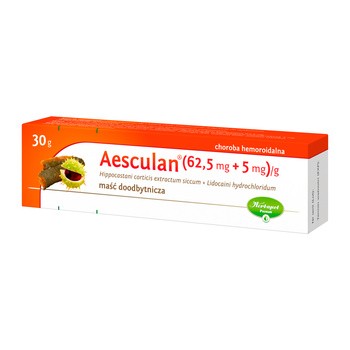 Aesculan, maść doodbytnicza, 30 g