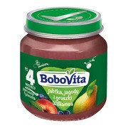 BoboVita, jabłka, jagody i gruszki Williamsa, 4 m+, 125 g https://azcdn.doz.pl/image/d/product/0eea0cb9-scale-180x180.png