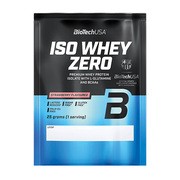 BioTech USA Iso Whey Zero, proszek, smak strawberry, 25 g