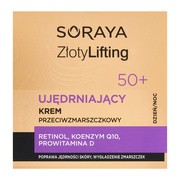 Soraya Złoty Lifting, ujędrniający krem przeciwzmarszczkowy 50+, 50 ml        
