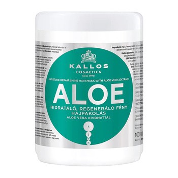 Kallos Kjmn, Maska nawilżająca Aloe, 1000 ml
