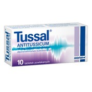 Tussal Antitussicum, 15 mg, tabletki powlekane, 10 szt.