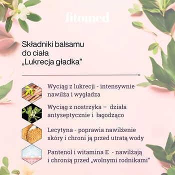 Fitomed, balsam do ciała, Lukrecja gładka, 500 g