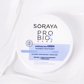 Soraya Probio Care, prebiotyczny krem humektantowy do skóry odwodnionej i wrażliwej, 200 ml