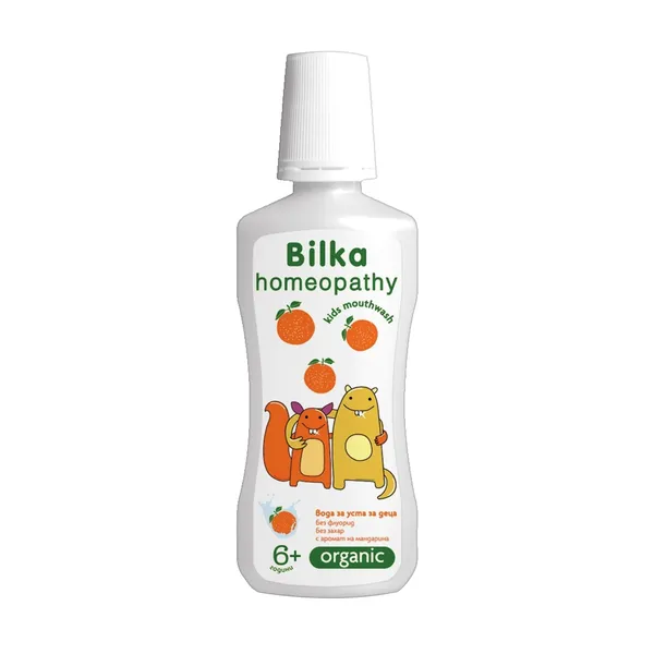 Płyn do płukania jamy ustnej dla dzieci bez fluoru 250ml [Bilka Homeopathy] - Bilka Homeopathy