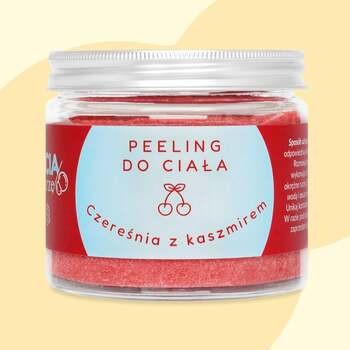 Bracia Mydlarze, peeling cukrowy do ciała, czereśnia z kaszmirem, 250 g
