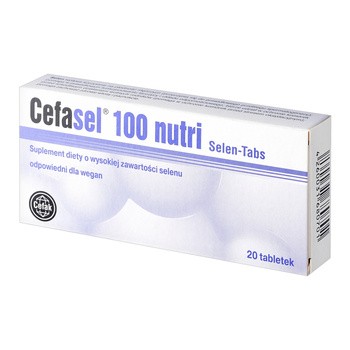 Cefasel 100 nutri, tabletki, 20 szt.