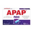 Apap Noc, 500 mg + 25 mg, tabletki powlekane, 12 szt.